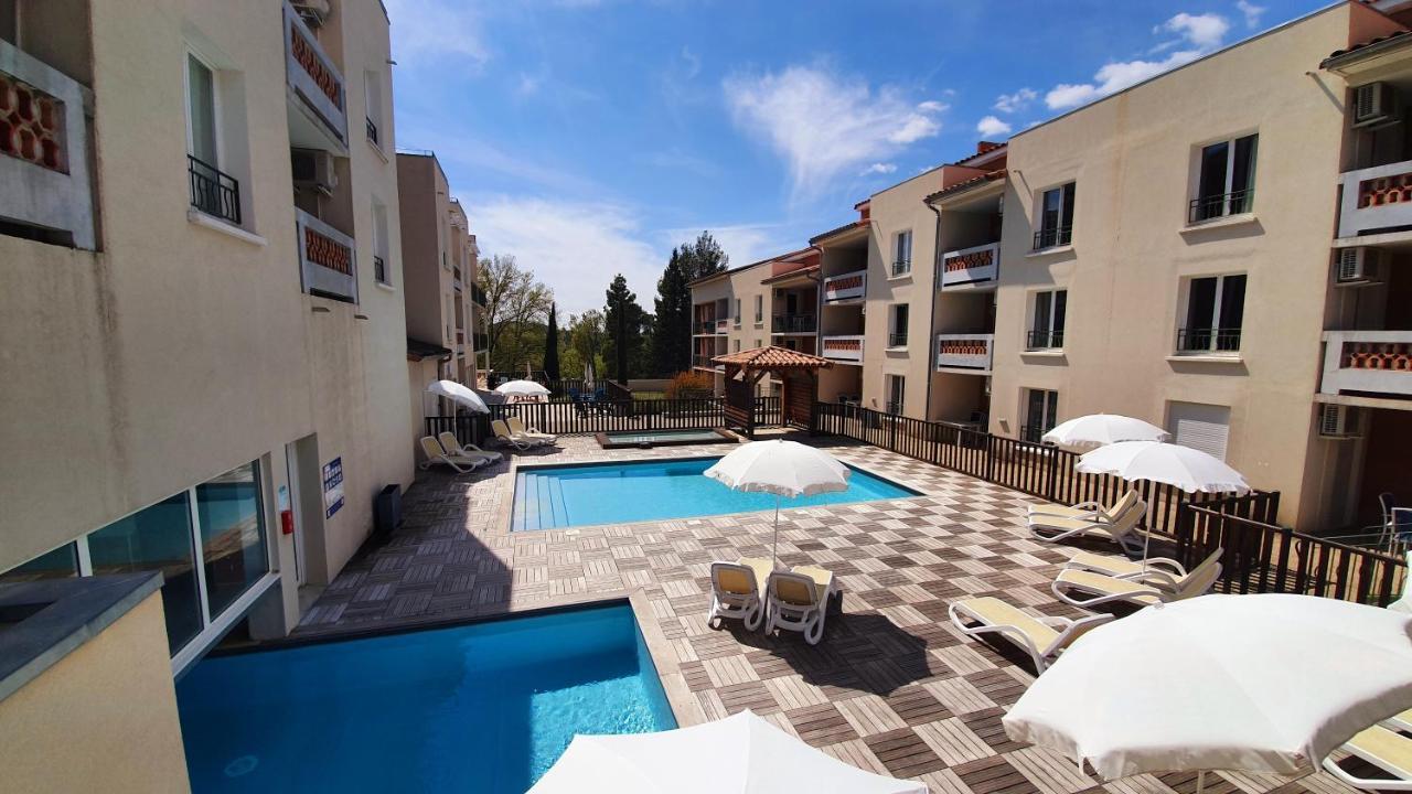 格雷乌莱班Le Familial - T3 Piscine, Climatisation & Balcon公寓 外观 照片
